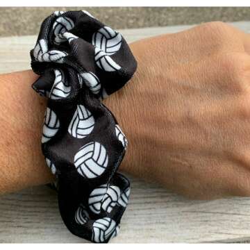 Premium Volleyball Scrunchie Hair Accessories