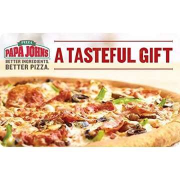 Pizza Gift Card for Delicious Treats