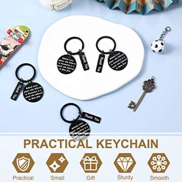 Yetene Coach Gifts Keychain Set for Appreciation