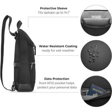 Solo Stealth Hybrid Backpack - Anti-Theft Features