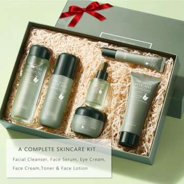 Avocado Skincare Sets for Women - Moisturizing & Anti-Aging Gift Set