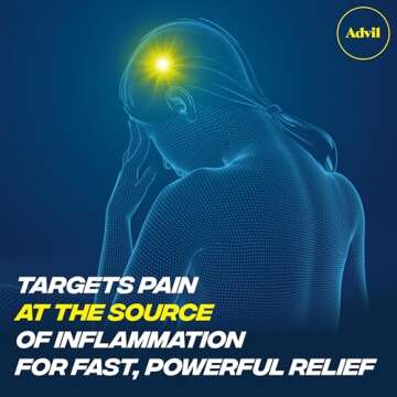 Advil Pain Reliever and Fever Reducer, Pain Relief Medicine with Ibuprofen 200mg for Headache, Backache, Menstrual Pain and Joint Pain Relief - 300 Coated Tablets