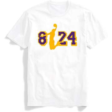 Purple Gold 8-24 Legend Support Basketball Shirts