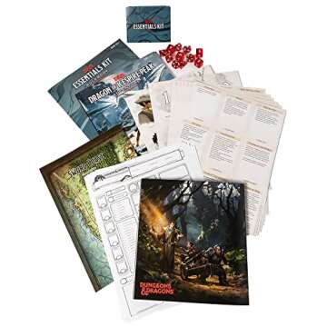 D&D Essentials Kit (Dungeons & Dragons Intro Adventure Set) Age Range:12 Years & Up