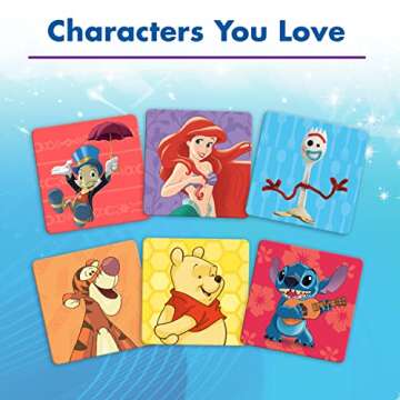 Wonder Forge Disney Classic Characters Matching Game | Fun Learning Toy for Kids Ages 3-5 | Engaging Memory Skills Game | Features Beloved Disney Icons