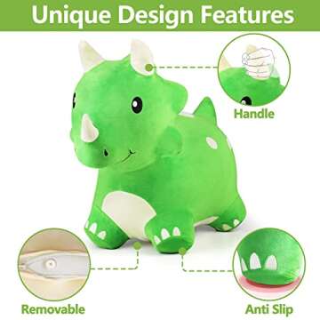 Fun Dinosaur Hopper Toy for 2-6 Year Old Boys & Girls