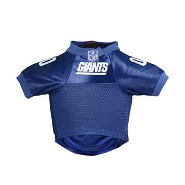 Littlearth New York Giants NFL Premium Pet Jersey