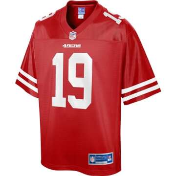 NFL PRO LINE Men's Deebo Samuel Scarlet San Francisco 49ers Team Player Jersey