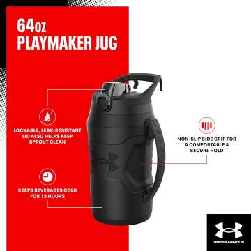 Stay Hydrated with Under Armour 64oz Water Jug