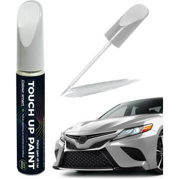 Touch Up Paint Pen,Touch Up Paint for Cars,Car Accessories Car Touch Up Paint, Automotive Paint Pen Scratch Repair,Car Remover Scratch Paint Pen,Car Paint Pen for Erase Car Scratches (Silver)