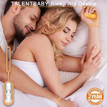 TALENTBABY Sleep Device, Compact Sleep Device, Handheld Relaxation Device,Massage Improved Sleeping Mood and Focus Attention,Small and Easy to Carry