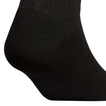 Cushioned Quarter Socks with Arch Support - 6 Pairs