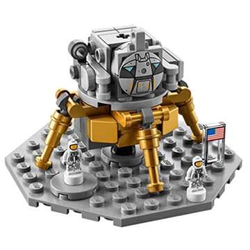 LEGO 92176 Ideas NASA Apollo Saturn V Space Rocket and Vehicles, Spaceship Collectors Building Set with Display Stand [Amazon Exclusive], 14+ years