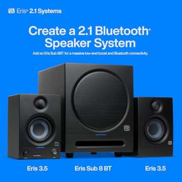 PreSonus Eris 3.5 Active Studio Monitors