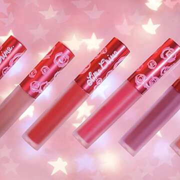 Lime Crime Velvetines Liquid Matte Lipstick, Wicked - French Vanilla Scent - Long-Lasting Velvety Matte Lipstick - Won't Bleed or Transfer - Vegan