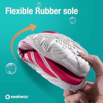 SEEKWAY Quick-Dry Water Shoes for Women & Men - Ideal for Beach, Swim & Hiking