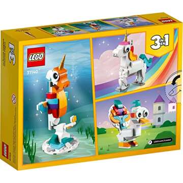 LEGO Creator 3 in 1 Magical Unicorn Toy