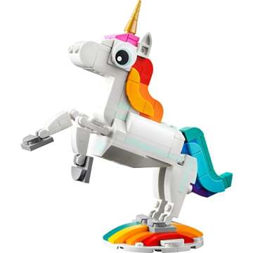 LEGO Creator 3 in 1 Magical Unicorn Toy