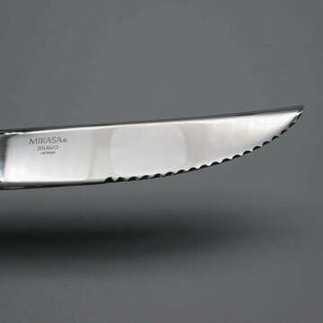 Mikasa Bravo Premium Stainless Steel Steak Knives