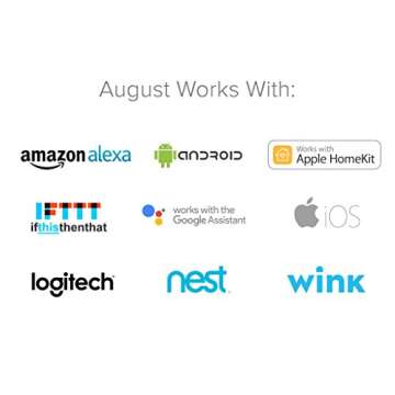 August Home Smart Lock, 2nd Generation, HomeKit enabled (Silver)