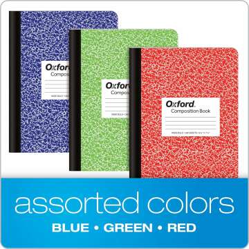 Oxford Composition Notebooks - 6 Pack School Supplies