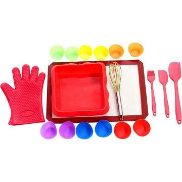 Girls Cupcake Baking Set