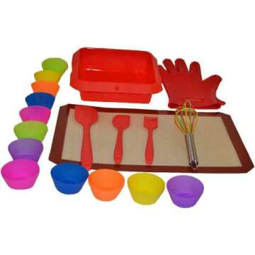 Girls Cupcake Baking Set