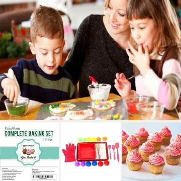 Girls Cupcake Baking Set