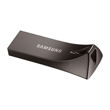 SAMSUNG BAR Plus 256GB USB 3.1 Flash Drive - 400MB/s Speed