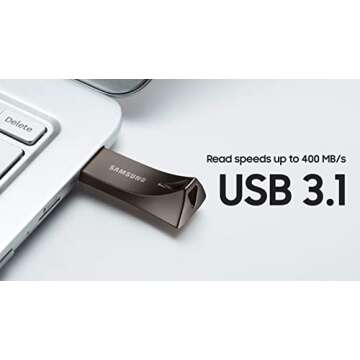 SAMSUNG BAR Plus 256GB USB Flash Drive - 400MB/s