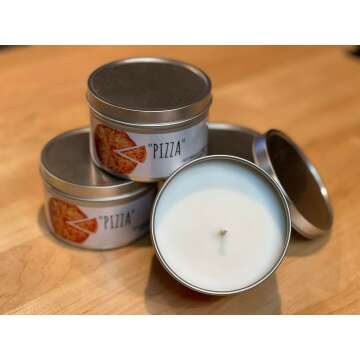 Pizza Scented Candle - A Unique Fragrance for Your Home