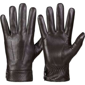 Men's Sheepskin Leather Gloves