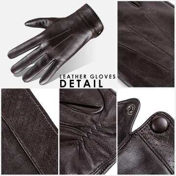 Men's Sheepskin Leather Gloves