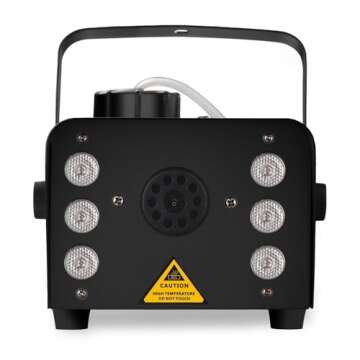 Sunolga Wireless Fog Machine - 500W 6 LED Lights