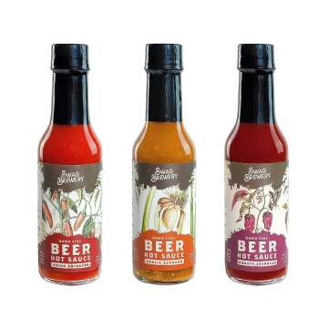 Beer-infused Hot Sauce Variety 3-pack for Spice Lovers