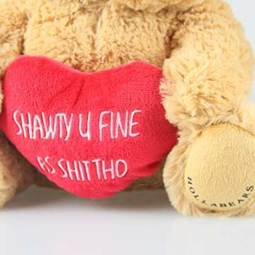 Funny Shawty U Fine 10" Teddy Bear for Loved Ones