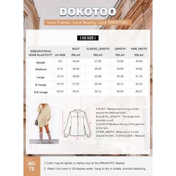 Dokotoo Womens Tunic Dresses for Women 2024 Fashion Fall Corduroy Collared Long Sleeve Button Down Shirts Boyfriend Tops Outfits Clothing Trendy Green Medium