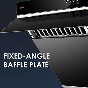 FOTILE JQG7522 30" Range Hood with Powerful Features