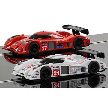 Scalextric C1368 Le Mans Sports Cars Set - Mains Power Slot Car Race Track Sets, 1:32 Scale Set, Electric Racing Toys for Adults or Kids, Racetrack Games, Cars Gifts for Boys or Girls Age 8+