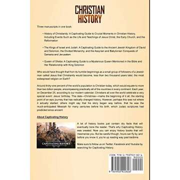 Christian History: A Captivating Guide to the History of Christianity, Kings of Israel and Judah, and Queen of Sheba (Church History)