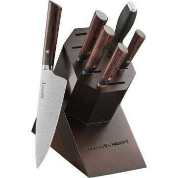 KRAMER Meiji 7-pc Knife Block Set - Zwilling