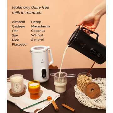 NUTR Nut Milk Maker - Automatic Plant-Based Milk Machine