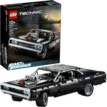 LEGO Technic Fast & Furious Dom's Dodge Charger 42111 - Iconic Racer Model Kit