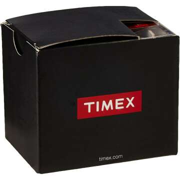 Timex T2H331 Women's Indiglo Leather Strap Watch