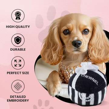 Dog Diggin Designs Priceless Capsule Gift Collection | Unique Squeaky Parody Plush Dog Toys – Thinking Outside The Box