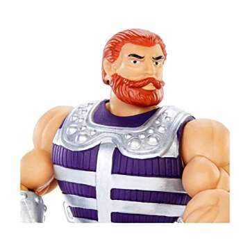 Masters of the Universe Origins Fisto 5.5-in Action Figure, Battle Figure for Storytelling Play and Display, Gift for 6 to 10-Year-Olds and Adult Collectors