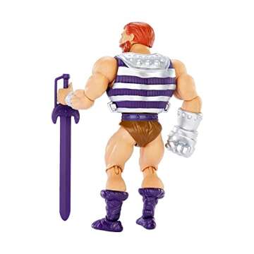 Masters of the Universe Origins Fisto 5.5-in Action Figure, Battle Figure for Storytelling Play and Display, Gift for 6 to 10-Year-Olds and Adult Collectors