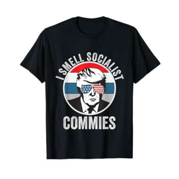 Pro Trump I Smell Commies Political Humor T-Shirt