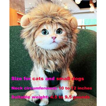 Cat Lion Mane Wig