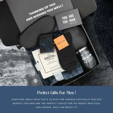 Men's Recovery Gift Basket